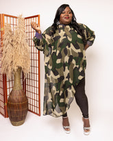 Camouflage Chic Tunic