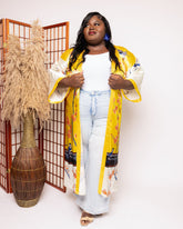 Golden Harmony Kimono