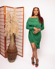 Emerald Elegance Dress