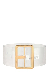 Gold Luxe Transparent Belt