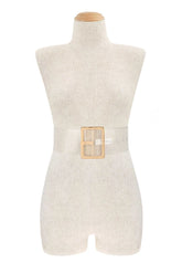 Gold Luxe Transparent Belt