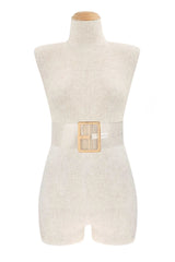 Gold Luxe Transparent Belt